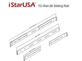 iStarUSA TC-RAIL-26 26-Inch Sliding Rail Kit for Most Rackmount Chassis