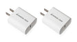 IOGEAR GearPower Compact USB-C 20W Charger 2-Pack - GPAWC20W2P