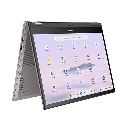 ASUS Chromebook Plus CM34 Flip CM3401FFA-YZ388T-S - Flip Design - AMD Ryzen 3-7320C / up to 4.1 GHz - Chrome OS - Radeon 610M - 8 GB RAM - 128 GB SSD NVMe - 14