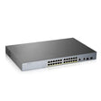 Zyxel 24-Port Gigabit Smart Managed PoE+ Switch with 375 Watt Budget and 2 Gigabit Combo Ports with Nebula Cloud Managment, Long Range PoE Switch [GS1350-26HP] Information Not Available