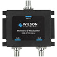 Wilson Electronics 850034 Wideband 2-Way Splitter with F-Female Connector, Black