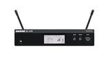 Shure BLX24R/SM58 UHF Wireless Microphone System - Perfect for Church, Karaoke, Vocals - 14-Hour Battery Life, 100m Range | SM58 Handheld Vocal Mic, Single Channel Rack Mount Receiver | J11 Band Full System, Rack Mount J11 Band (596-616 MHz)