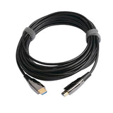 Tripp Lite Fiber Optic HDMI 2.0 (Active HDMI Cable), High Speed HDMI Cable, 4K, 60Hz, 4:4:4, 18 Gbps, 15 m. (50 ft.) Black (P568-15M-FBR)