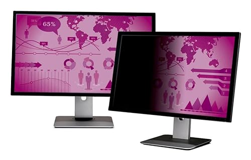 3M Computer Privacy Screen Filter for 23.8 inch Monitors - High Clarity - Widescreen 16:9 - HC238W9B High Clarity 23.8