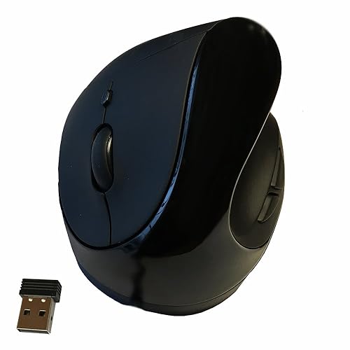 Comfi II Wireless Ergonomic Computer Mouse EM011-BKW