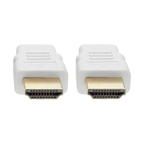 TRIPP LITE High Speed HDMI Cable, Ultra HD Digital Video Audio 4K at 30Hz M/M, 10', White 10 ft. White