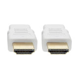 TRIPP LITE High Speed HDMI Cable, Ultra HD Digital Video Audio 4K at 30Hz M/M, 10', White 10 ft. White