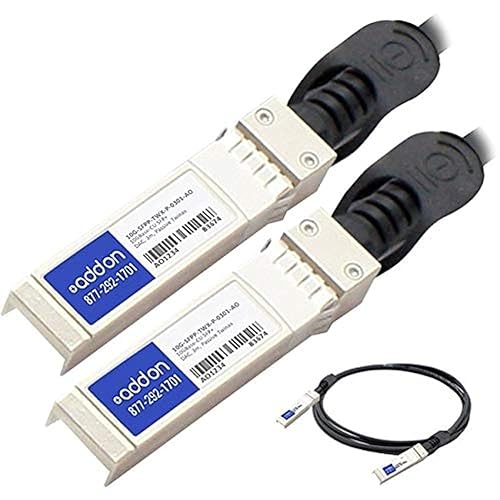 AddOn - 10Gbase-CU Direct Attach Cable - SFP+ to SFP+ - 10 ft - Twinaxial - Passive