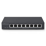 EnGenius ECS208L 8-Port 2.5G Multi-Gigabit Layer 2 Network Switch – Cloud or On-Premise Managed, Cat5e Compatible, High-Speed Ethernet for Business, Servers, Workstations & Wi-Fi Access Points