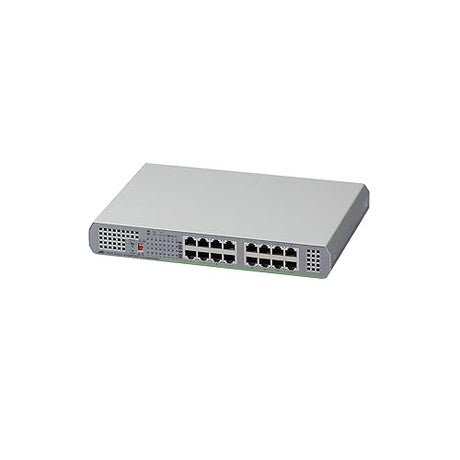 ALLIED TELESIS AT-GS910/16-10 Switch - 16 Ports - Unmanaged, Gray