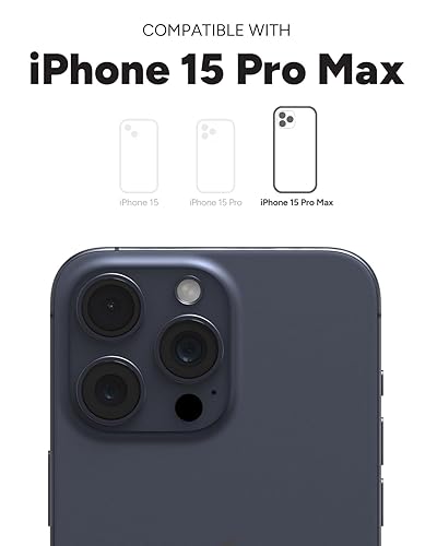 Mophie Juice Pack iPhone 15 Pro Max Battery Case - Legendary Power & Protection - Up to 50% Extra Battery, 6ft Drop Safety, Eco-Friendly Design, Black