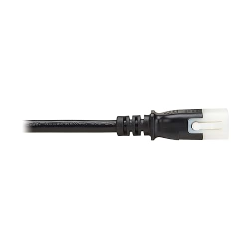 Tripp Lite Series PDU Power Cord C15 to P-Lock C14 Heavy-Duty 15A 250V 14AWG 6ft Black 6 Pack (P018-E06-6)