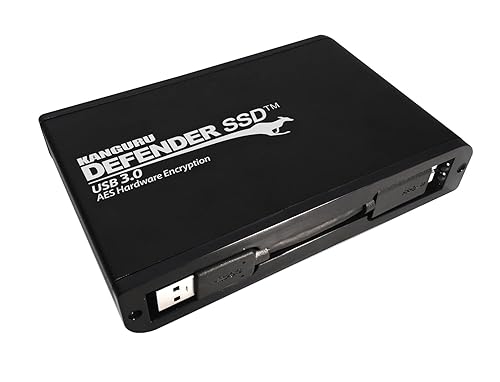 Kanguru Defender SSD 35 – 1TB Secure Portable Solid State Drive – Hardware Encryption - SuperSpeed USB 3.0 1TB SSD