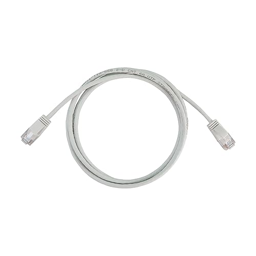 Tripp Lite Cat6a 10G Ethernet Cable, Snagless Molded Slim UTP Network Patch Cable (RJ45 M/M), White, 6 Feet / 1.83 Meters, Manufacturer's Warranty (N261-S06-WH)