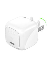 Belkin BoostCharge Compact Wall Charger 30W, USB-C Power Delivery Fast Charging for Apple iPhone 15 Series, 14 Series, 13 Series, Samsung Galaxy S24, Galaxy S23, iPad, AirPods, Tablet, & More - White