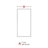 Brady Vinyl Label Tape for Label Printer BMP51/BMP53/M511 - Self Adhesive Printer Labels - White on Red (38,10 mm (W) x 7,62 m (L)) - M5C-1500-595-RD-WT Vinyl White on Red 38,10 mm (W) x 7,62 m (L)