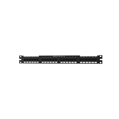 Panduit DP246X88TGY Category-6A 24-Port Flat Punchdown Patch Panel