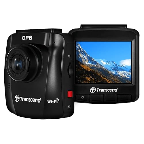 Transcend Dashcam DrivePro 250 Car Video Recorder Dash Cam Full HD 64GB MicroSD