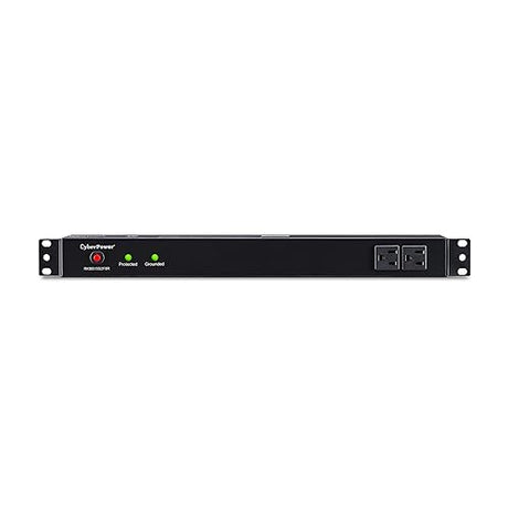 CyberPower RKBS15S2F12R Rackbar Surge Protector, 120V/15A, 14 Outlets, 15 Foot Power Cord, 1U Rackmount