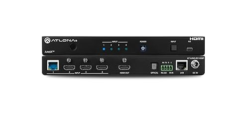 Atlona Technologies AT-JUNO-451 | 4K HDR Four Input HDMI Switcher