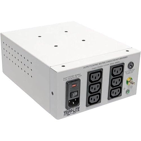 Tripp Lite IS600HGDV Isolator Series Dual-Voltage 115/230V 600W 60601-1 Medical-Grade Isolation Transformer, C14 Inlet, 6 C13 Outlets - Transformer - AC 115/230 V - 600 Watt - 600 VA - Output con