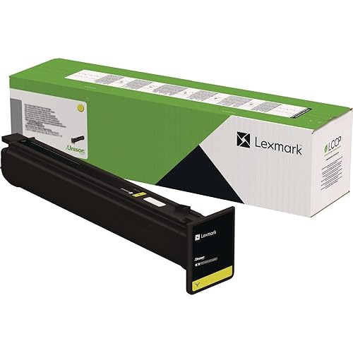 Lexmark CS963, CX961, 962, 963 Yellow Return Program 46.9K Toner Cartridge