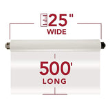GBC 3000004EZ Thermal Laminating Film, Rolls, Ultimo 65 Reload, Nap I, 1.5 mil, 25 x 500', 2-Pack