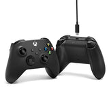 Xbox Wireless Controller + USB-C Cable for Xbox Series X|S, Xbox One, and Windows Devices, USB-C cable included - Carbon Black Wireless Controllers + USB-C Cable