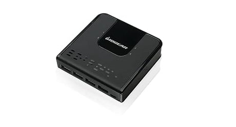 IOGEAR 4x4 USB 3.0 Peripheral Sharing Switch - Share 4 USB Devices Between 4 Computers - LED Indicators - Cables & Remote Included - PC - MAC - Printer - Scanner - Mouse/Keyboard and More - GUS434