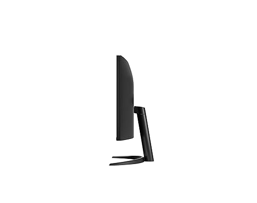 LG 34 UltraWide™ 1800R Curved Monitor with WQHD (3440 x 1440) HDR10 100Hz Refresh Rate USB Type-C Reader Mode Flicker Safe Dynamic Action Sync Height Adjustable 34WR55QK-B, Black