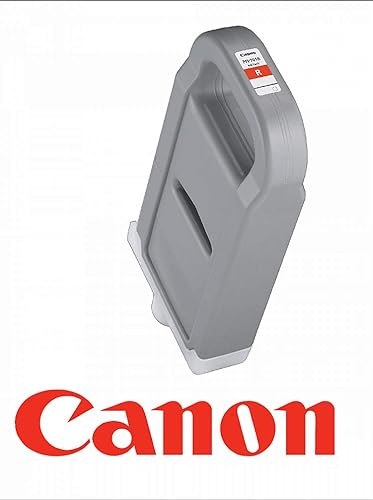 Canon PFI-701R 0906B001AA ImagePrograf IPF8000 IPF8100 IPF9000 IPF9100 Ink Cartridge (Red) in Retail Packaging