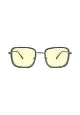 Fallout GUNNAR Gaming, Computer, Blue Light Blocking Glasses – Exclusive Vault 33 Glasses – Patented Lens Technology Gunmetal/Olive Amber