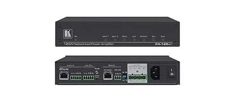 nd 2x60W @ 8O Controllable Power Amplifier with Dante Input