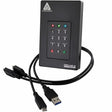 Apricorn Aegis Fortress L3- FIPS Level 3 Validated, 1TB USB 3.0 Hardware Encrypted Portable Drive 1TB Drive