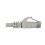 Tripp Lite Cat6a 10G Ethernet Cable, Snagless Molded UTP Network Patch Cable (RJ45 M/M), White, 10 Feet / 0.3 Meters, Manufacturer's Warranty (N261-010-WH)