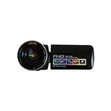 HamiltonBuhl HDV17BK ActionPro FHD Digital Video Camera 24MP, 2.7-Inch TFT-LCD Screen with 270 Angle Rotation, 18x Digital Zoom (Black)