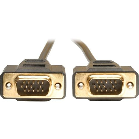 TRIPP LITE P512-015 15-Feet VGA Monitor Gold Cable Molded Shielded HD15 M/M
