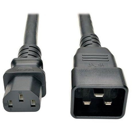 Tripp Lite 3ft PDU Power Cord Cable C13 To C20 Heavy Duty 15A 14AWG 3