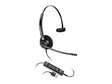 Poly - EncorePro 515-M USB-A and USB-C USB Headset (Plantronics) - Optimized for Teams - Hold & Call Answer Buttons - Works with Avaya, Genesys, & Cisco Call Center Platforms - Single Ear/Mono,Black