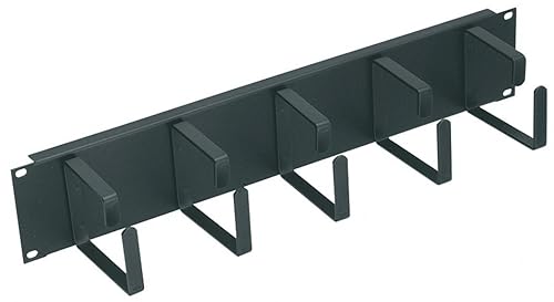 Middle Atlantic HCM2D 2 RU D Ring Horizontal Cable Manager, Black