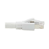 Tripp Lite Cat8 40G PoE Shielded Ethernet Cable, 10 Feet / 3.1 Meters, White, High Speed, Power Over Ethernet, RJ45, Snagless SSTP, Male-to-Male, Network Patch LAN, (N272-F10-WH) 10 Feet White