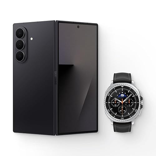Samsung Galaxy Z Fold 7 512GB Jet Black w/Galaxy Watch8 Classic BT Black Jet Black 512GB Samsung Galaxy FOLD 7 Samsung Galaxy FOLD 7 + 30% off Watch8 Classic