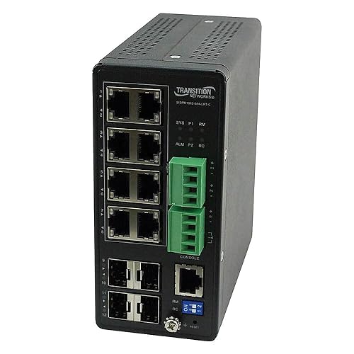 Transition Networks MGD HARD POE+ SWCH 8 10/100/1000BT POE+