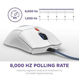 NZXT Lift 2 Symm Starfield Edition - Lightweight Symmetrical Wired Gaming Mouse - 58 g Design - 8K Polling Rate - Optical Switches - 26K DPI Optical Sensor - 100% PTFE Feet - Starfield Design