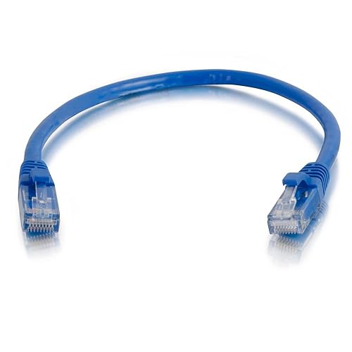 C2G/Cables to Go 00482 Cat5e Snagless Unshielded (UTP) Network Patch Cable Cat5E Snagless 10 Feet Blue