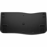 HP 685 Comfort Dual-Mode Keyboard for Business - Wireless Connectivity - Bluetooth/RF - 32.81 ft - 2.40 GHz - USB Type A Interface Dictation, Language Switch, Copilot Hot Key(s) - Windows 11, Windows