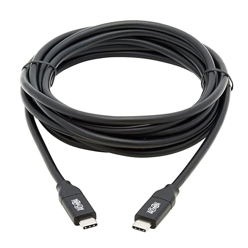 Tripp Lite USB Type C to USB C Cable USB 2.0 5A Rating USB-IF Cert M/M 3M (U040-C3M-C-5A)