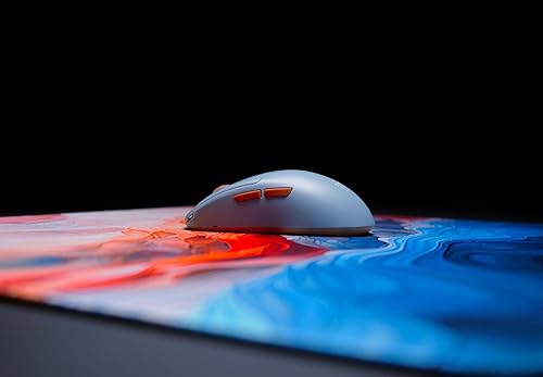 CHERRY XTRFY GP5 Gaming Mousepad Deskmat AMNIS Blue XL (Amnis Blue, Medium) 36.2L x 15.8W inches Amnis Blue