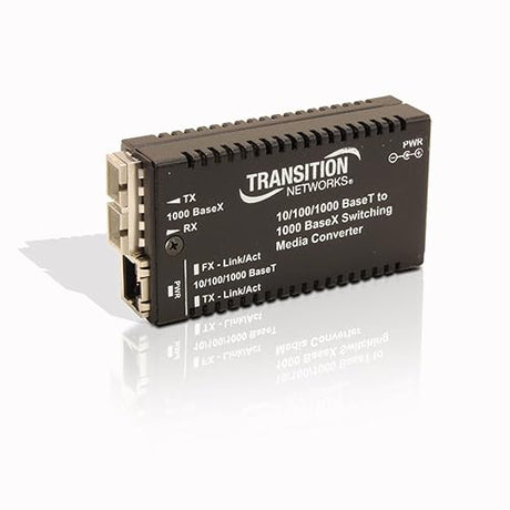10/100/1000BTX to 1000BLX Sm Sc 10KM Media Converter