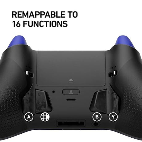 SCUF Instinct Pro Performance Series Wireless Xbox Controller - Remappable Back Paddles - Instant Triggers - Xbox Series X|S, Xbox One, PC and Mobile - Blue
